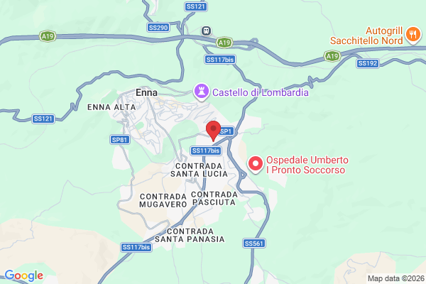 Via Filippo Paladini, 94100 Enna EN, Italia