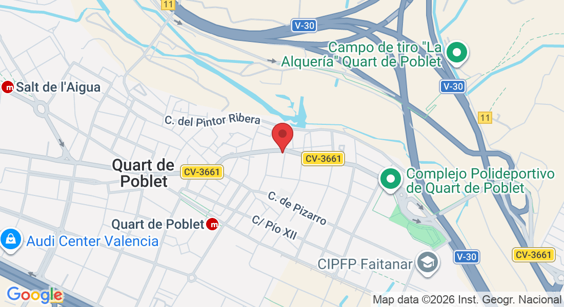 Avinguda Antic Regne de València, 26, 46930 Quart de Poblet, Valencia, España