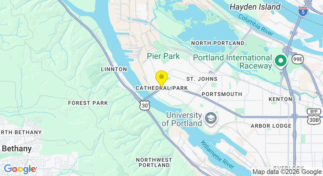 Cathedral Park, Portland, OR, USA