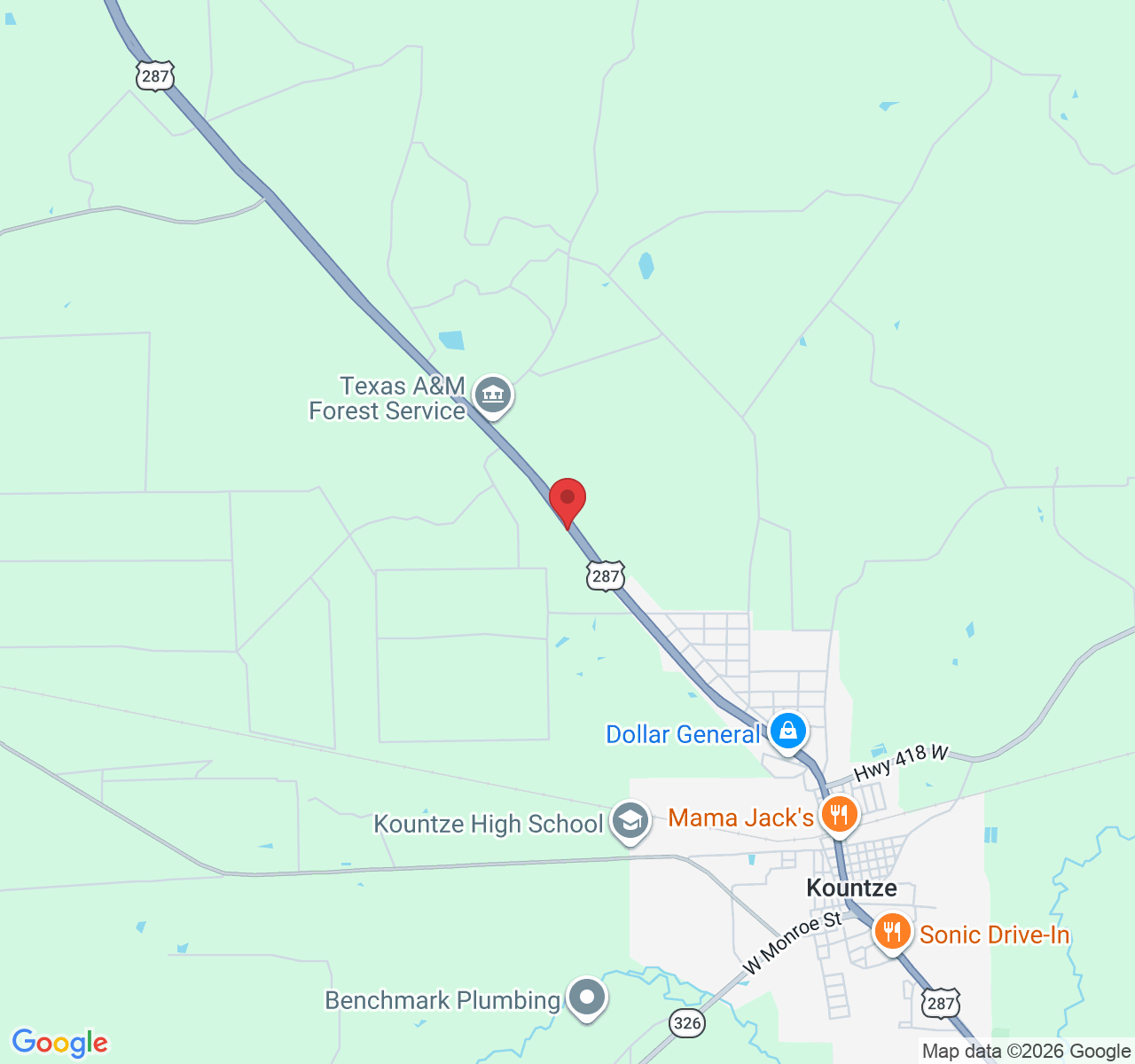 2525 US-69, Kountze, TX 77625, USA
