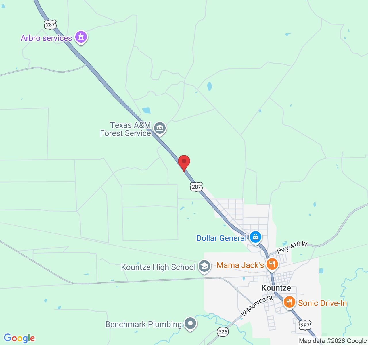 2525 US-69, Kountze, TX 77625, USA