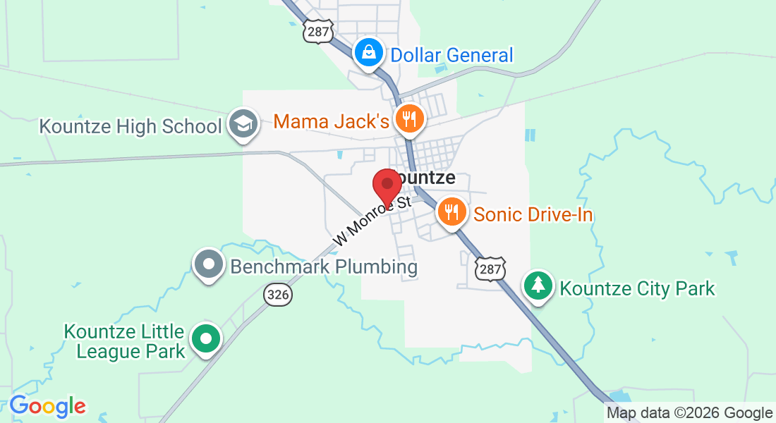 300 W Monroe St, Kountze, TX 77625, USA