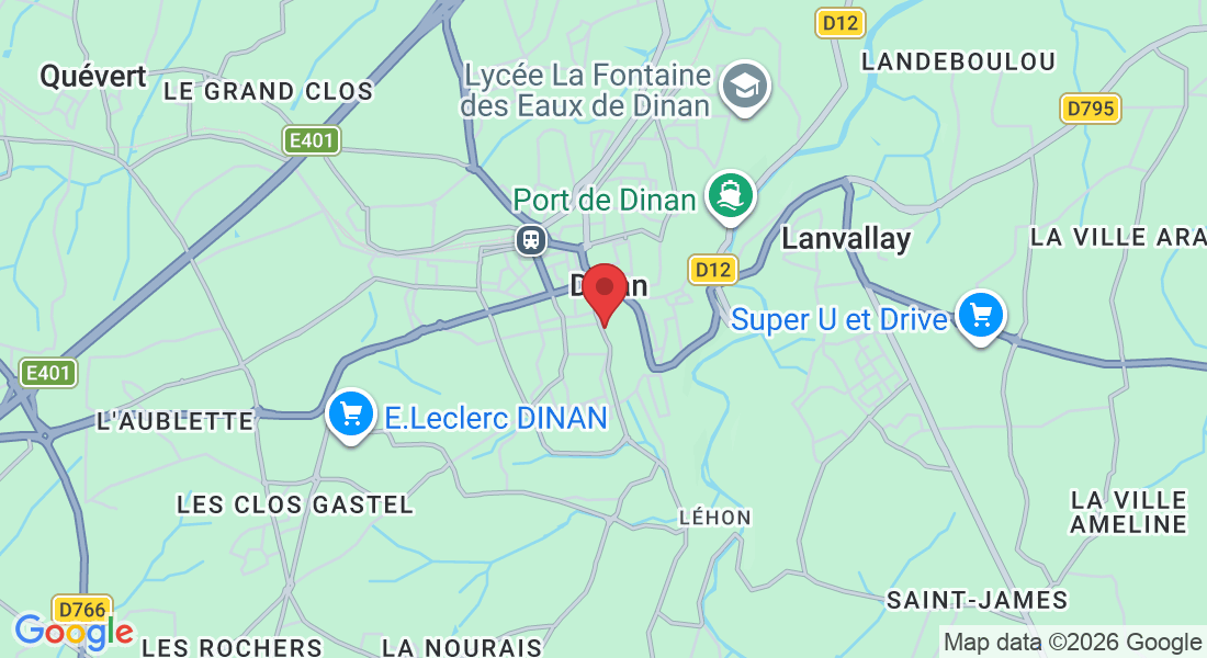 19 Rue Châteaubriand, 22100 Dinan, France