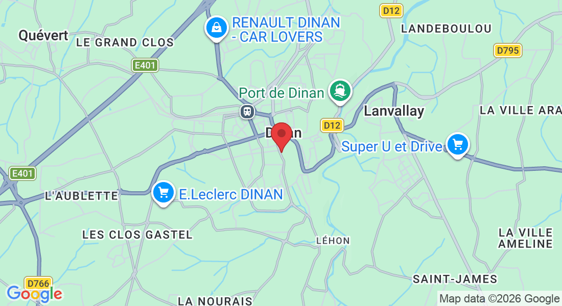 19 Rue Châteaubriand, 22100 Dinan, France