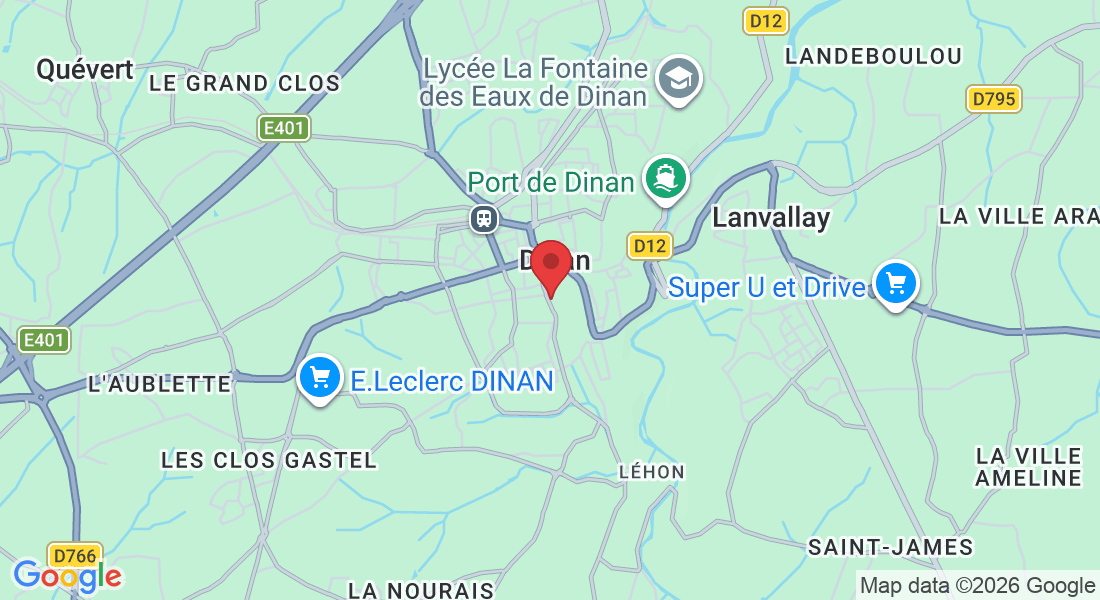 19 Rue Châteaubriand, 22100 Dinan, France