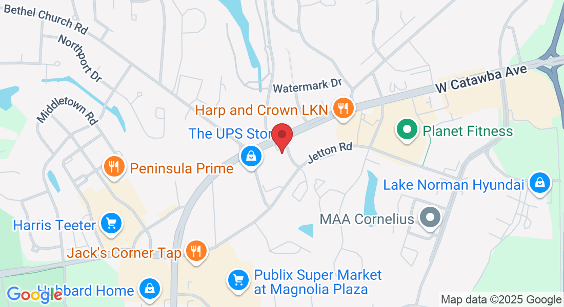 19732 W Catawba Ave A, Cornelius, NC 28031, USA