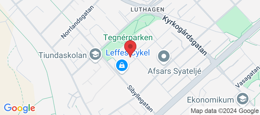 Tegnérgatan 38A, 752 27 Uppsala, Sweden