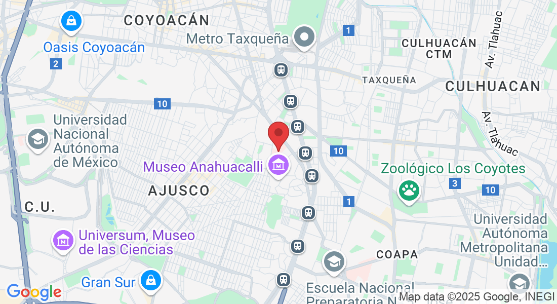 Av. División del Nte. 3395, El Rosario, Coyoacán, 04380 Ciudad de México, CDMX, México