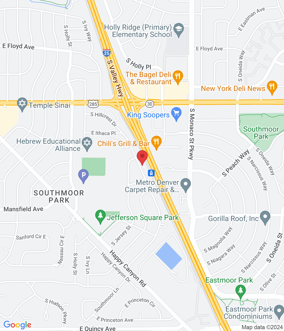 3660 S Hillcrest Dr, Denver, CO 80237, USA
