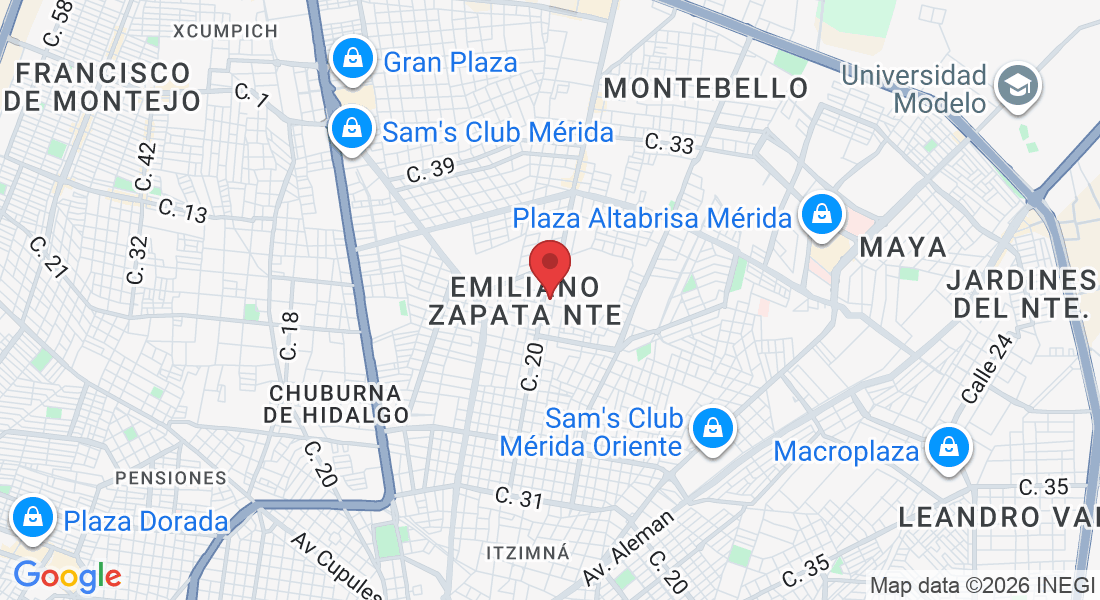 C. 1ᴰ-1 106a, México Nte., 97129 Mérida, Yuc., México