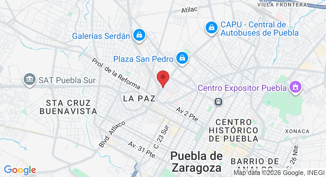 Villa San Alejandro, 72090 Heroica Puebla de Zaragoza, Pue., México