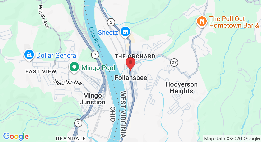 1014 Main St, Follansbee, WV 26037, USA