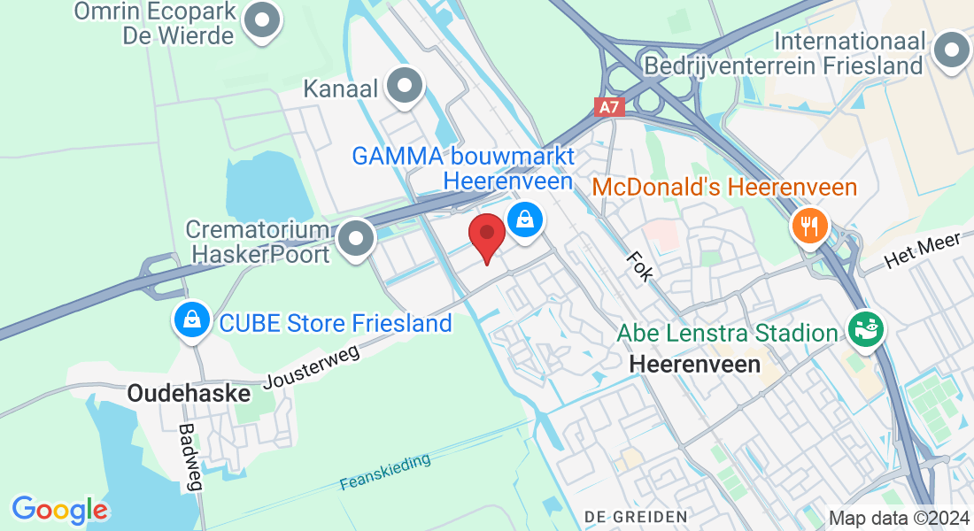 Pompmakker 12I, 8447 GJ Heerenveen, Nederland