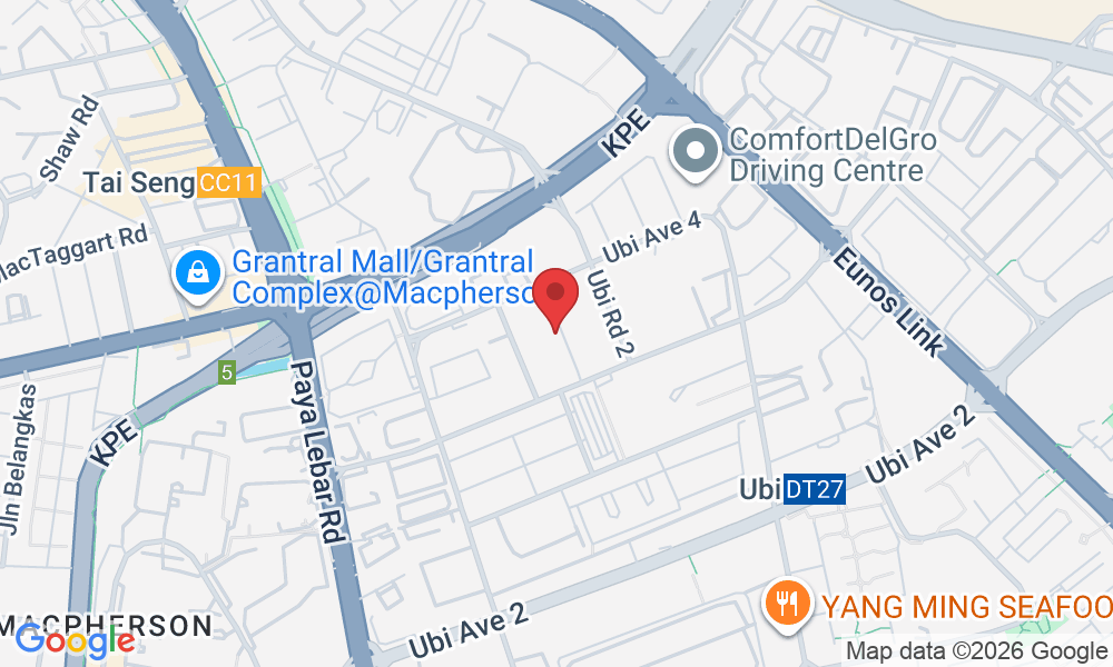 33 Ubi Ave 3, #01-67, Singapore 408868