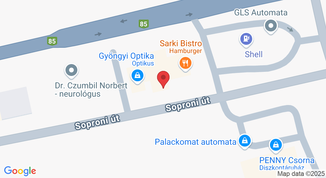 Csorna, Soproni út 66f, 9300 Magyarország