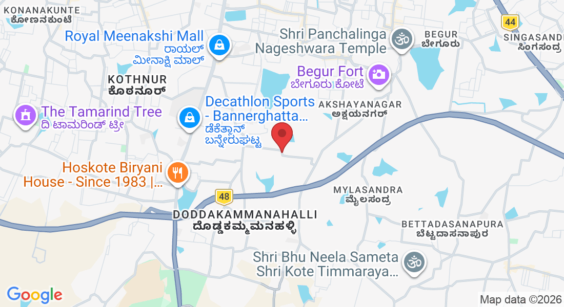 66A, Nobel Residency Road, Road, near NANDI CITADEL, Hobli, Begur, Bengaluru, Chandrasekarapura, Karnataka 560083, India