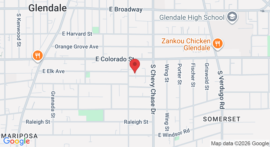 1111 E Elk Ave, Glendale, CA 91205, USA