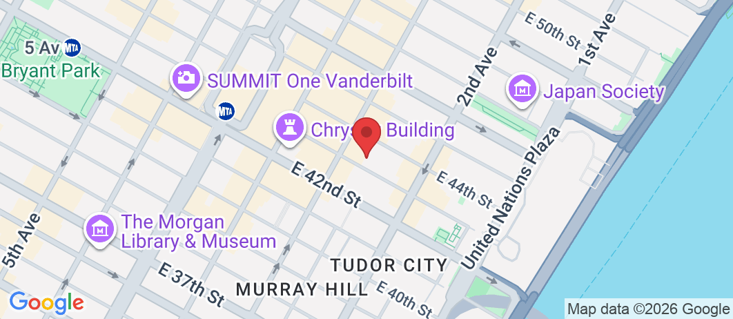 211 E 43rd St 7th. Floor, New York, NY 10017, USA