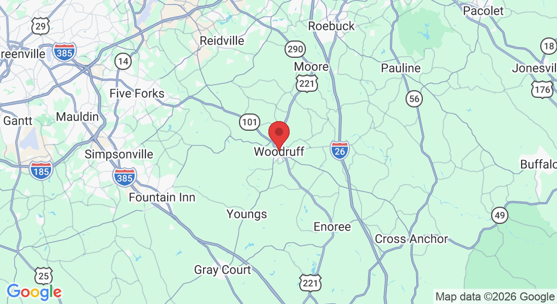 Woodruff, SC 29388, USA
