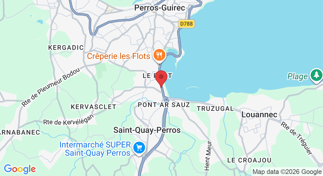 29 Rue Ernest Renan, 22700 Perros-Guirec, France