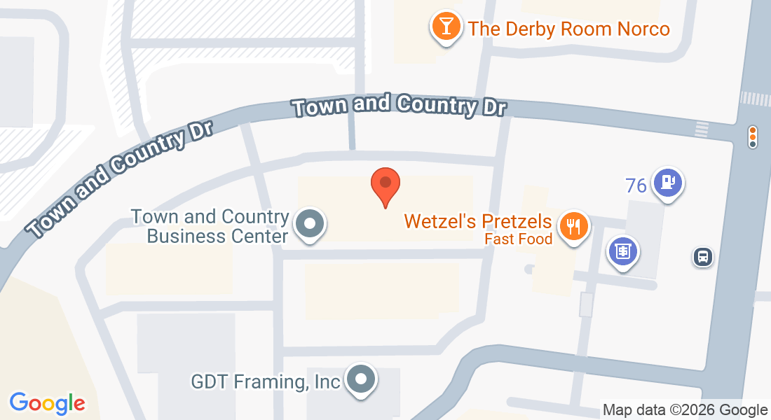 1780 Town and Country Dr ste a102, Norco, CA 92860, USA