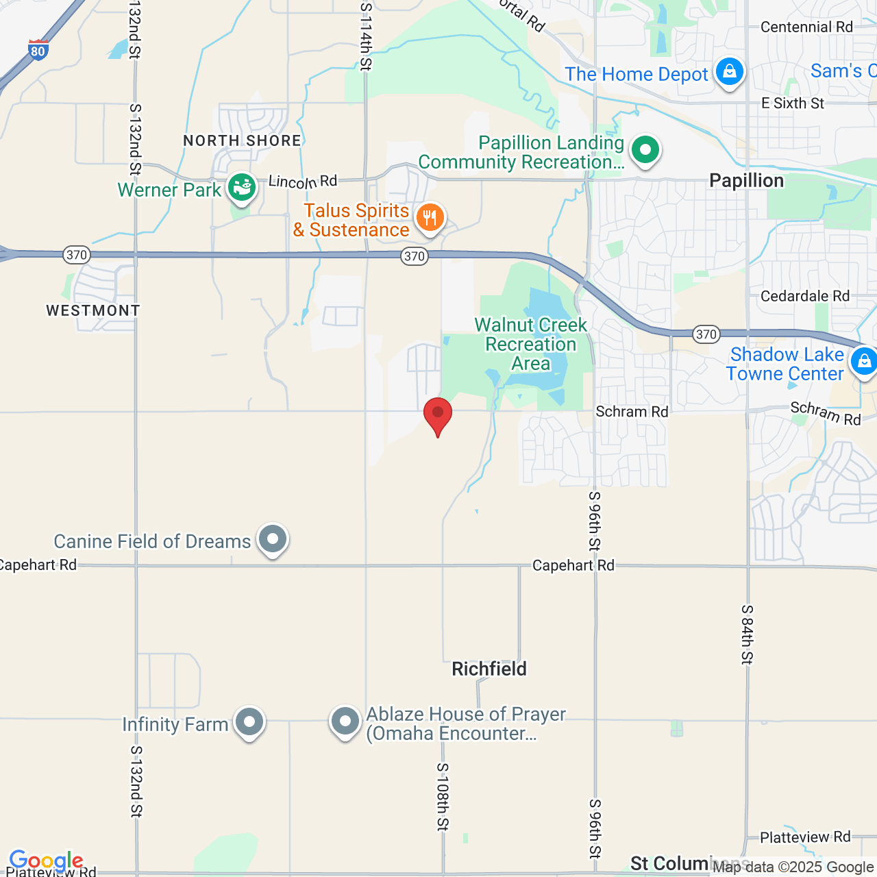11915 S 109th St, Papillion, NE 68046, USA