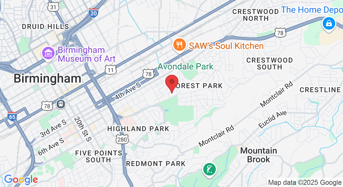 3605 8th Ave S suite e, Birmingham, AL 35222, USA