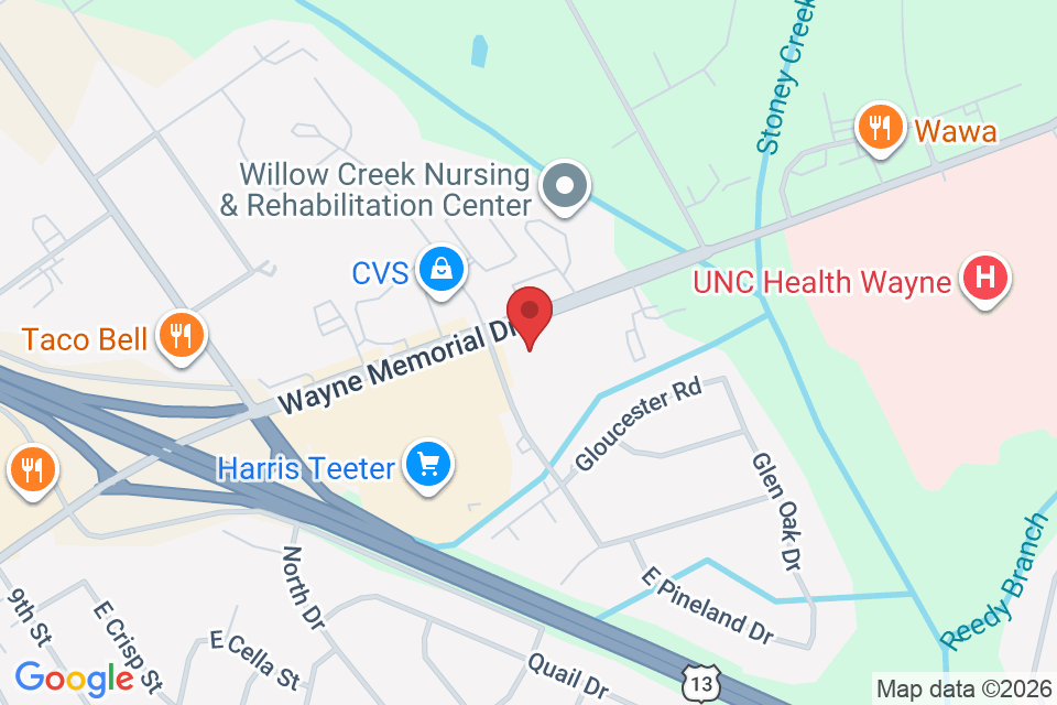 2300 Wayne Memorial Dr Ste f, Goldsboro, NC 27534, USA