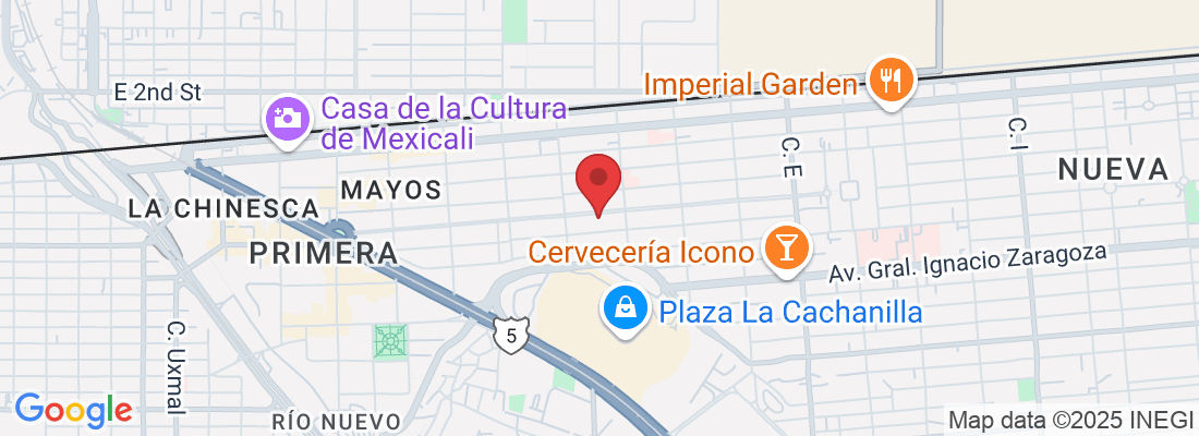 Av. Alvaro Obregon 958, Segunda, 21100 Mexicali, B.C., México