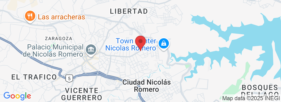 De Las Flores 102, Vista Hermosa, 54414 Cdad. Nicolás Romero, Méx., México