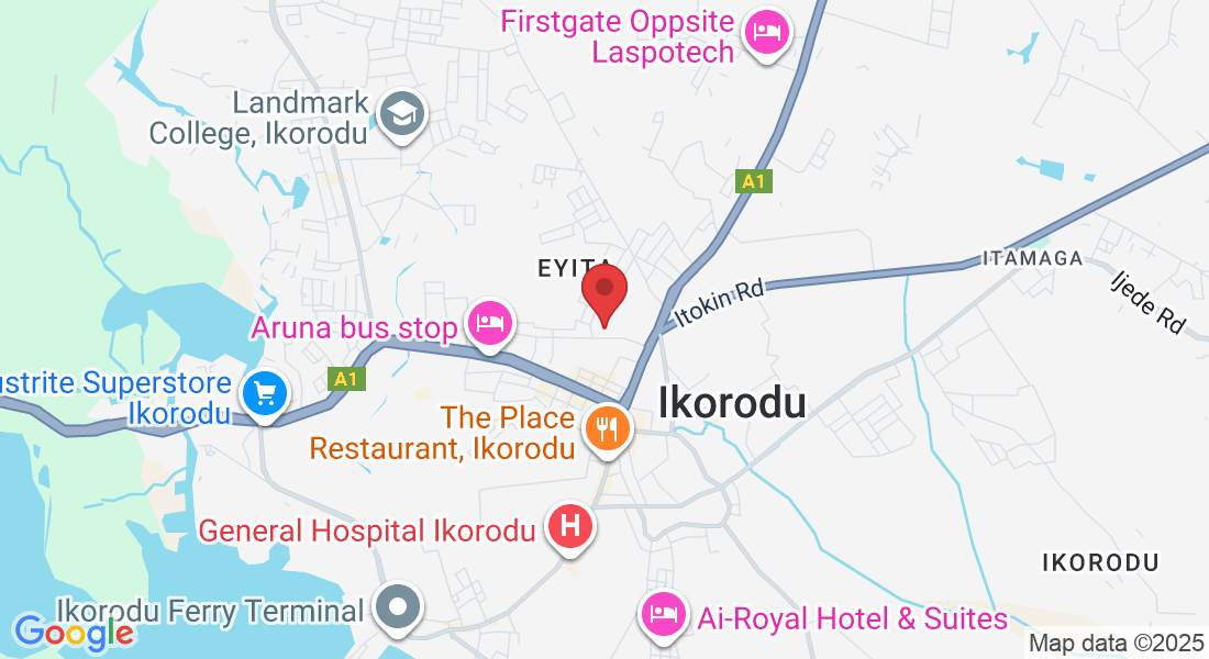 12, Ayodele, Kushimo St, Igbe Rd, off Ijede Road, laara, Ikorodu 102004, Lagos, Nigeria