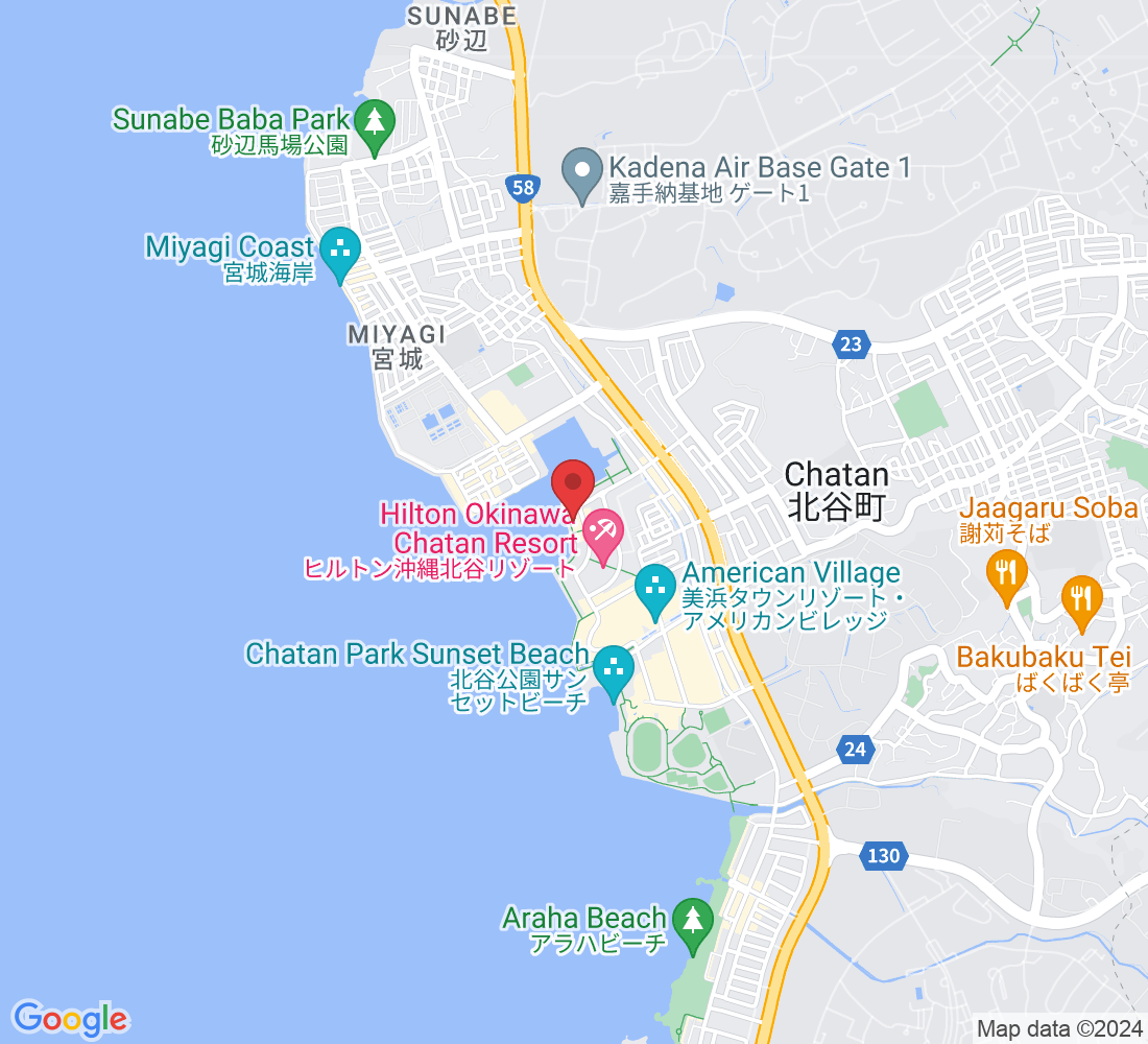 51-2 Mihama, Chatan, Nakagami District, Okinawa 904-0115, Japan