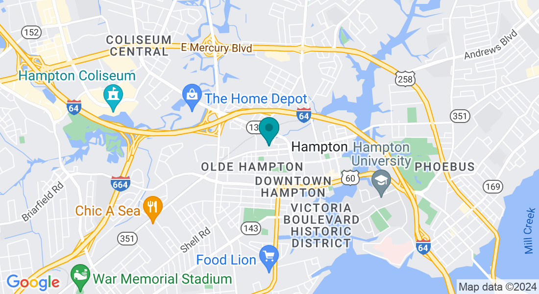 320 W Pembroke Ave, Hampton, VA 23669, USA