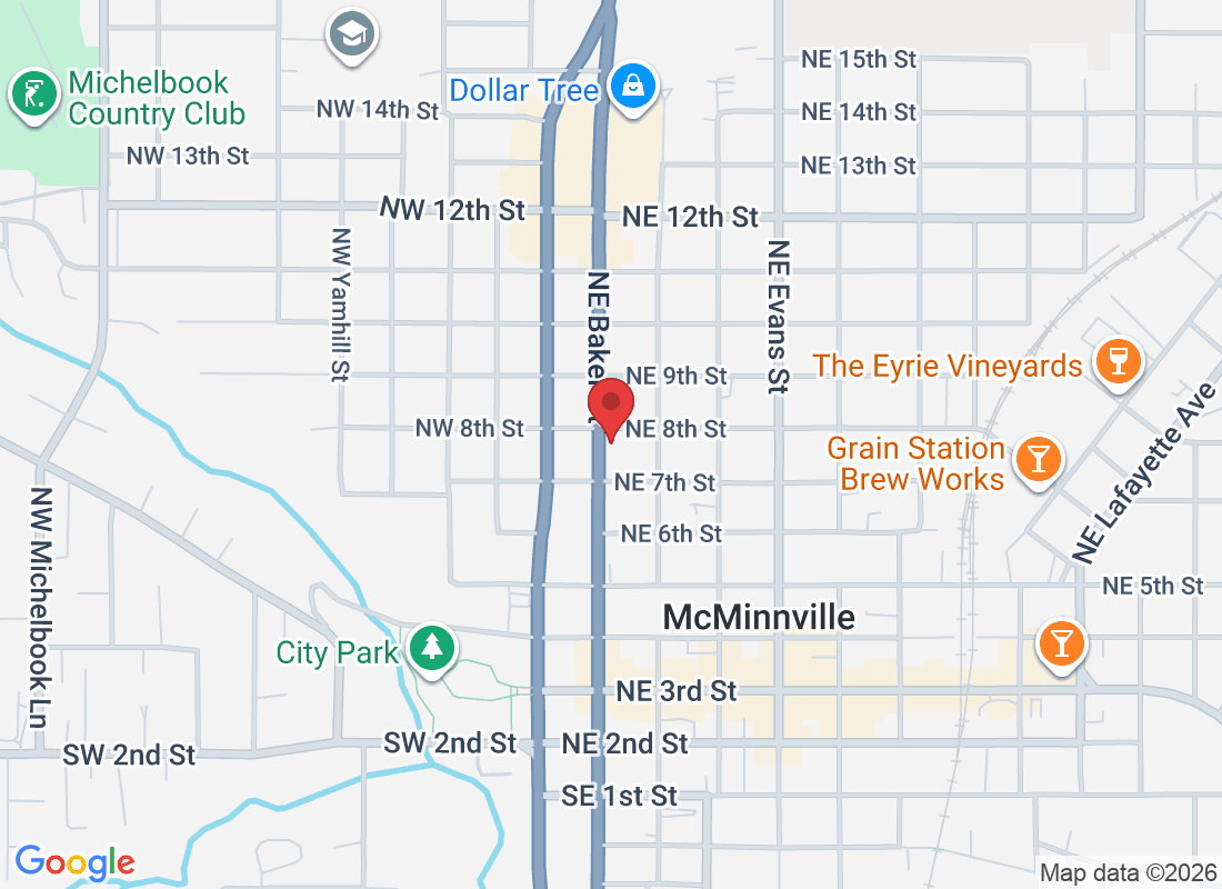 734 NE Baker St, McMinnville, OR 97128, USA