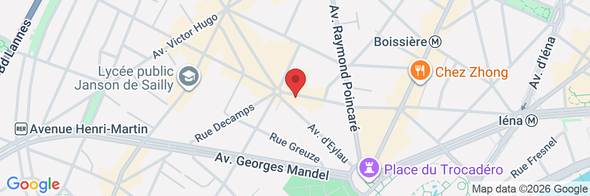 85 Rue de Longchamp, 75116 Paris, France