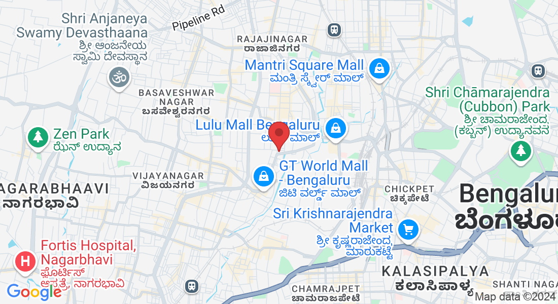Cozmo blis,#698,3rd floor, 73rd Cross Rd, opposite to Ganesh medical, 5th Block, Rajajinagar, Bengaluru, Karnataka 560010, India