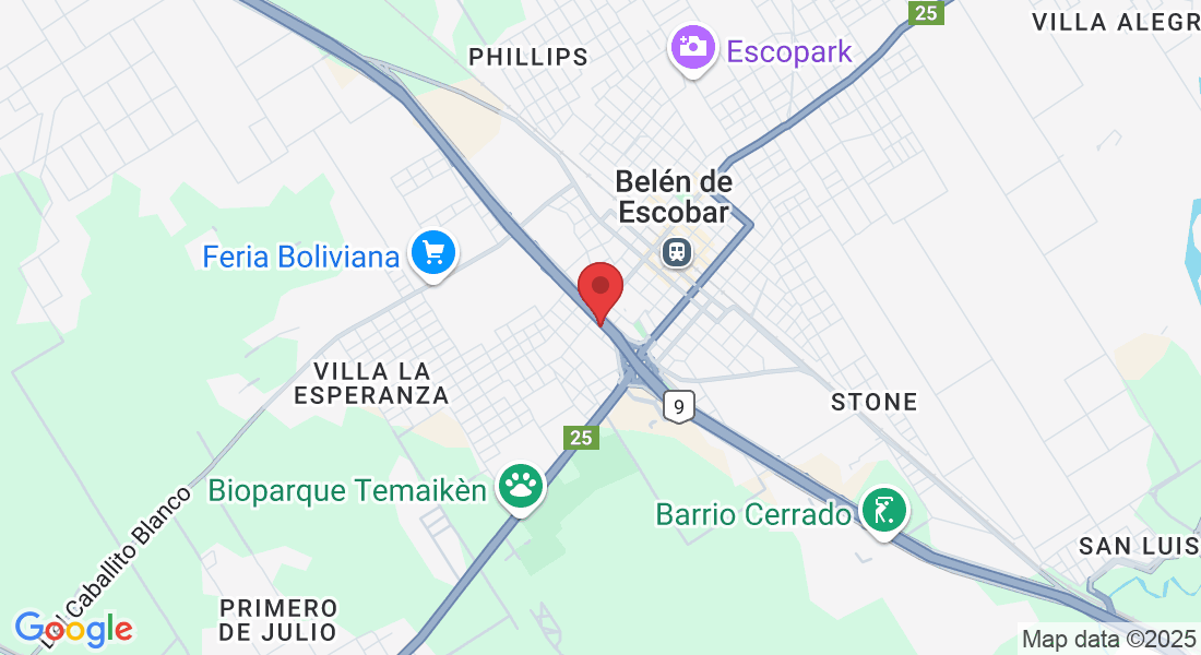 Colectora Oeste Ramal Escobar 542, B1625 Belén de Escobar, Provincia de Buenos Aires, Argentina