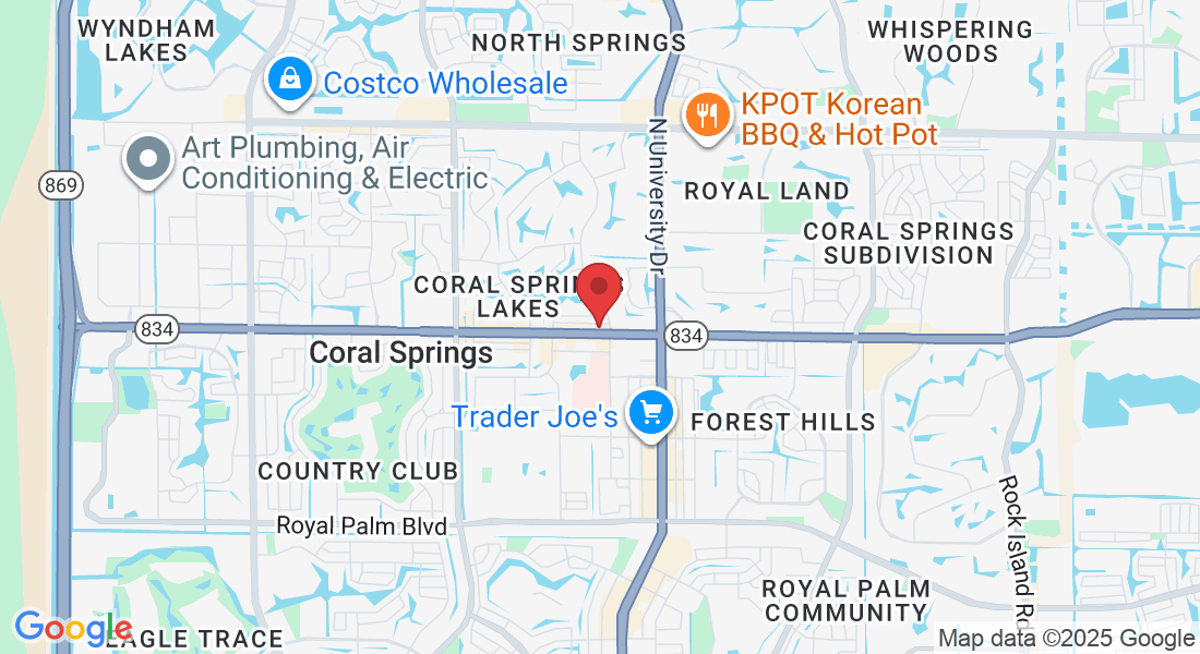9631 W Sample Rd, Coral Springs, FL 33065, USA