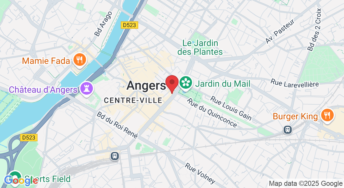 2 Bd du Maréchal Foch, 49100 Angers, France