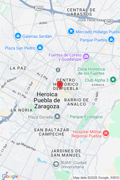 Av. 3 Poniente 307, Centro histórico de Puebla, 72000 Heroica Puebla de Zaragoza, Pue., México