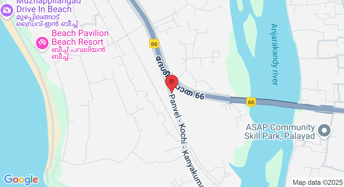 NN complex, 9/121A, near Youth bus stop, Muzhappilangad, Kerala 670662, India