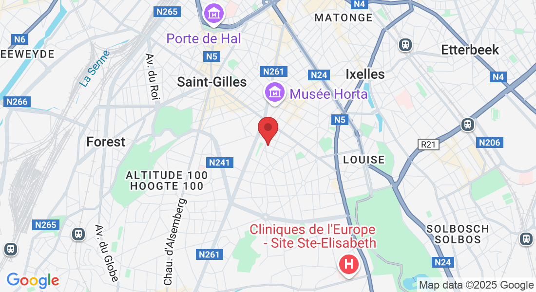 Rue Emmanuel Van Driessche 9, 1050 Ixelles, Belgium