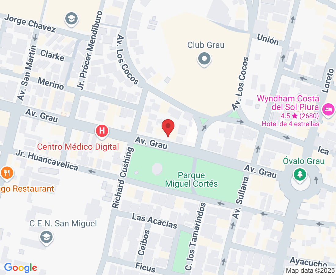 Av. Grau 750, Piura 20001, Perú