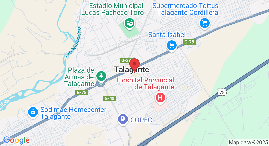 Balmaceda 860, 9670508 Talagante, Región Metropolitana, Chile