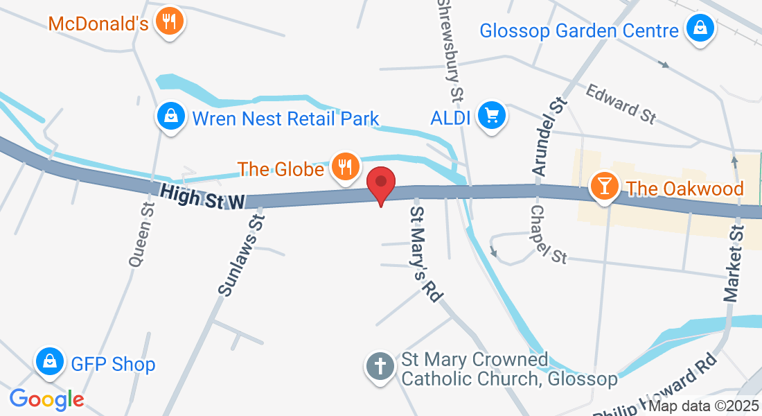 139 High St W, Glossop SK13 8HJ, UK