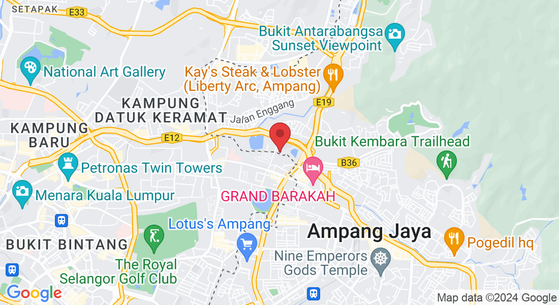 Jalan Ampang Kiri, Off, Jalan Ampang, Kampung Berembang, 55000 Kuala Lumpur, Selangor, Malaysia