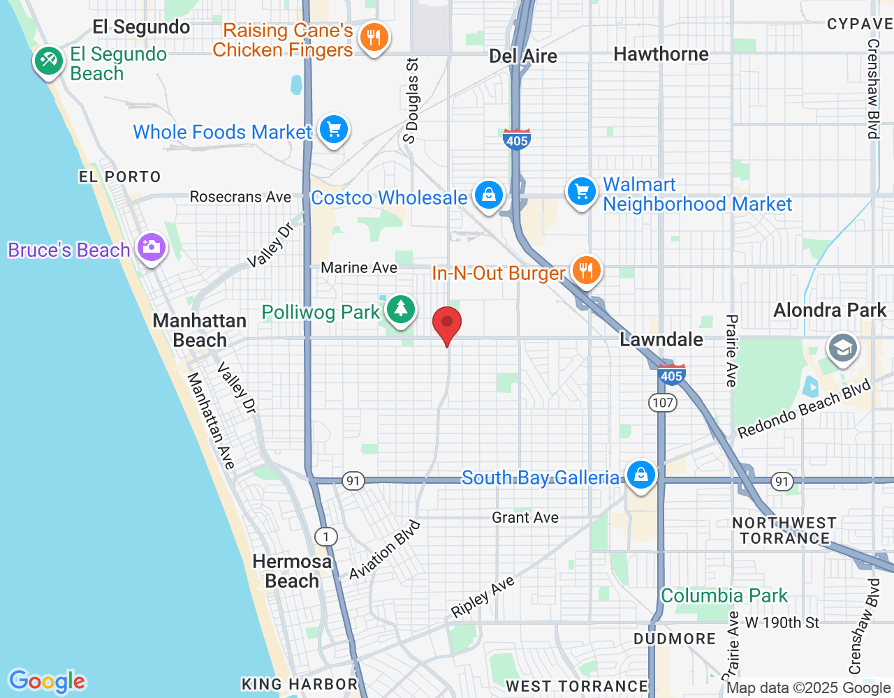 1061 Aviation Blvd, Manhattan Beach, CA 90266, États-Unis