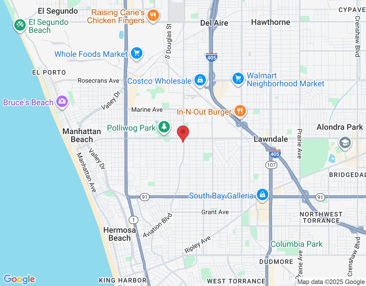 1061 Aviation Blvd, Manhattan Beach, CA 90266, États-Unis