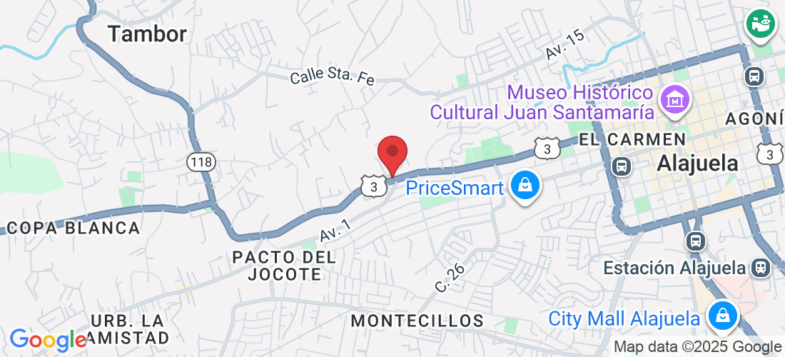 Unnamed Road 2, Provincia de Alajuela, Alajuela, Costa Rica