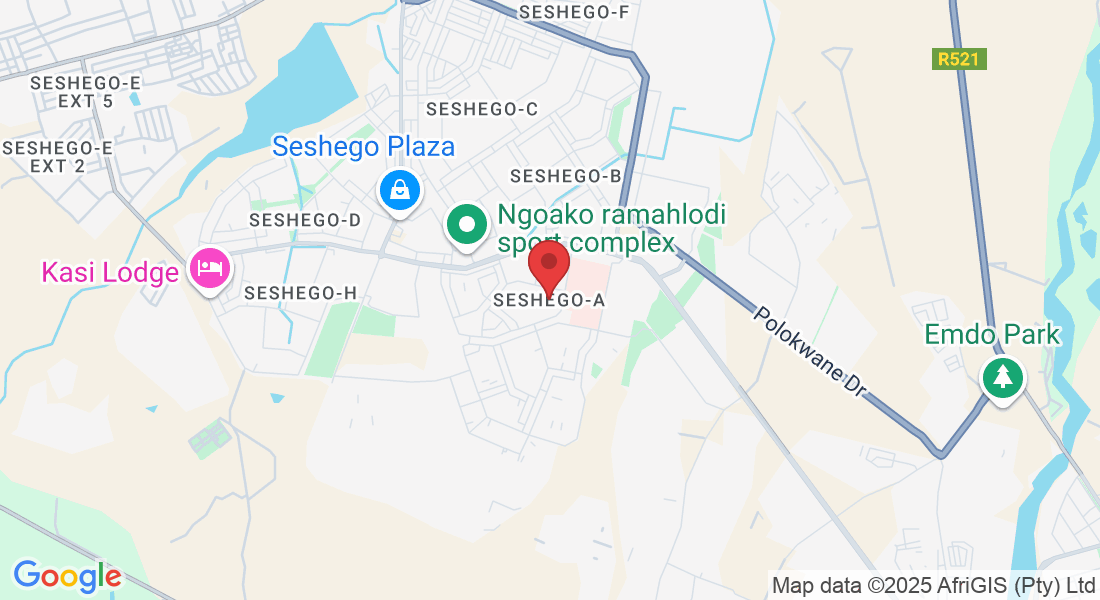 Seshego-A, Polokwane, 0699, South Africa
